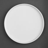 Olympia Whiteware Flat Round Plates 268mm (Pack of 4)